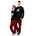 USBD Family Matching Pajama Sets Buffalo Plaid Couple Matching PJ Set Festive Holiday PJs for Men Women