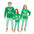 USBD Family Matching Pajama Sets Kids Matching PJ Set Plaid Design