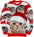 Funny Santa Christmas Sweatshirt 3D printed Sweaters for women