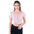 USBD Women Sleeveless Blouse Button Down Scoop Neck Summer Croptop