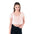 USBD Women Sleeveless Blouse Button Down Scoop Neck Summer Croptop
