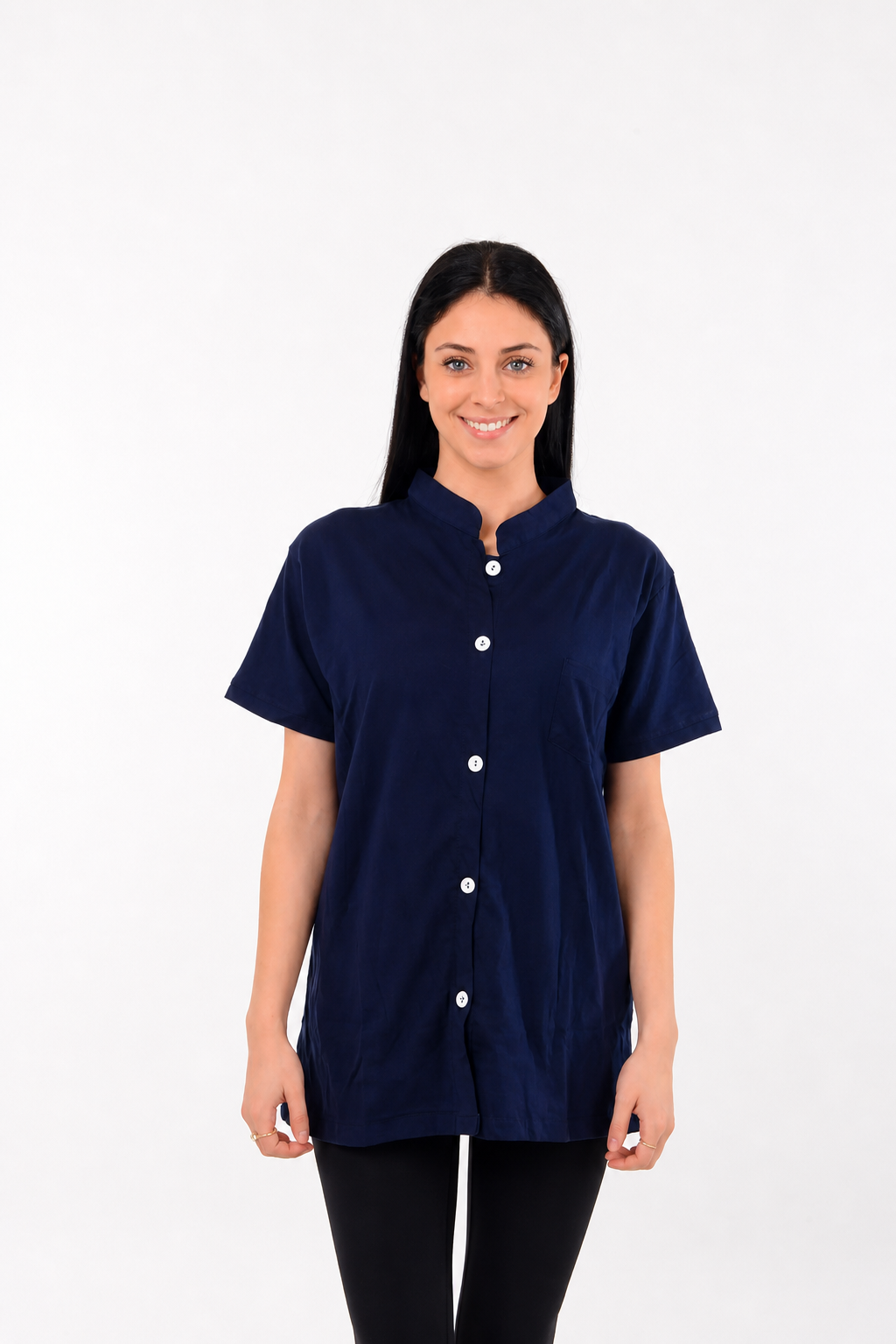USBD Post Mastectomy Band collar shirt with Drain pockets Camisole for Drain Management Systems