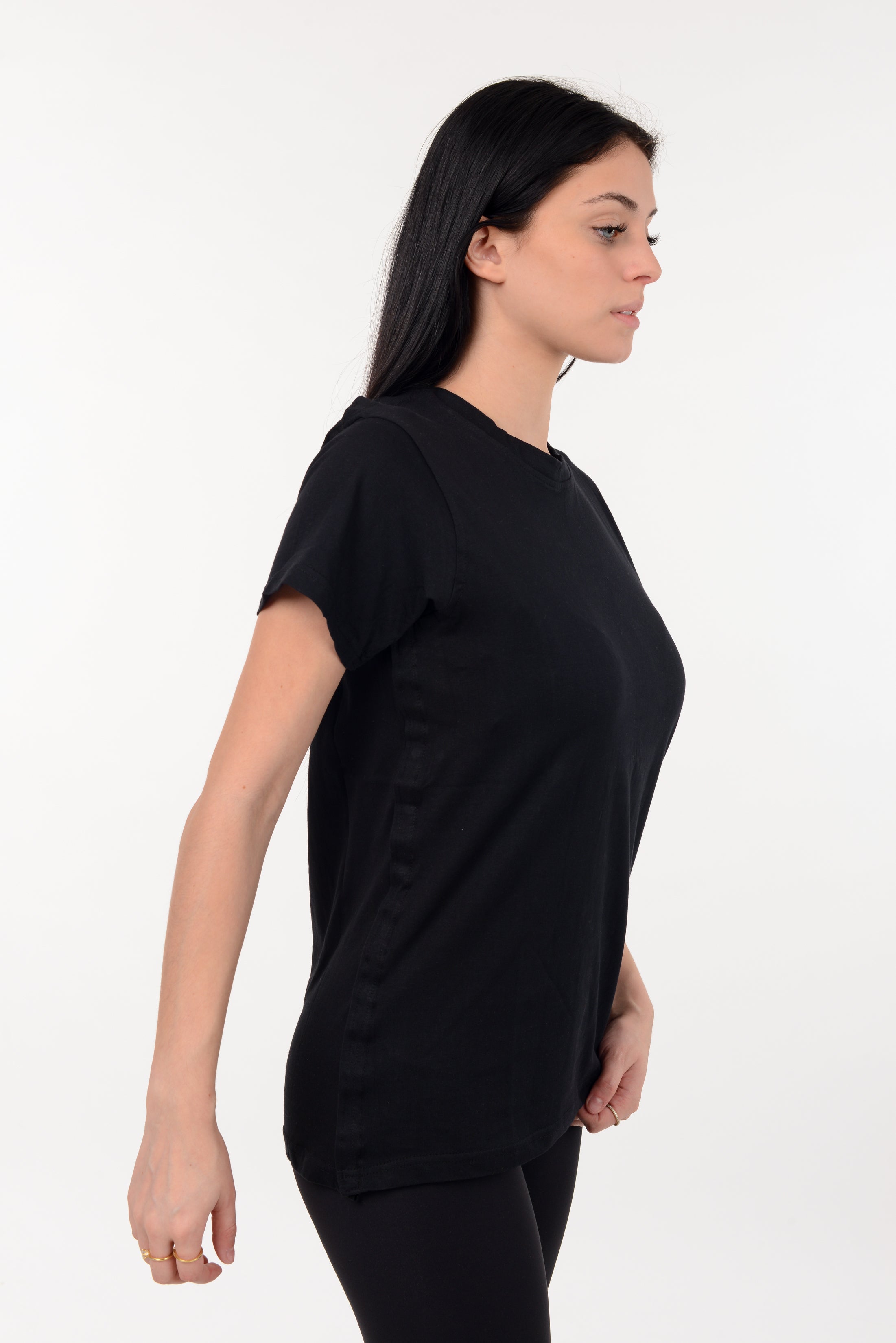 Post Surgery Recovery Tshirt Snap Open TearAway Shirt