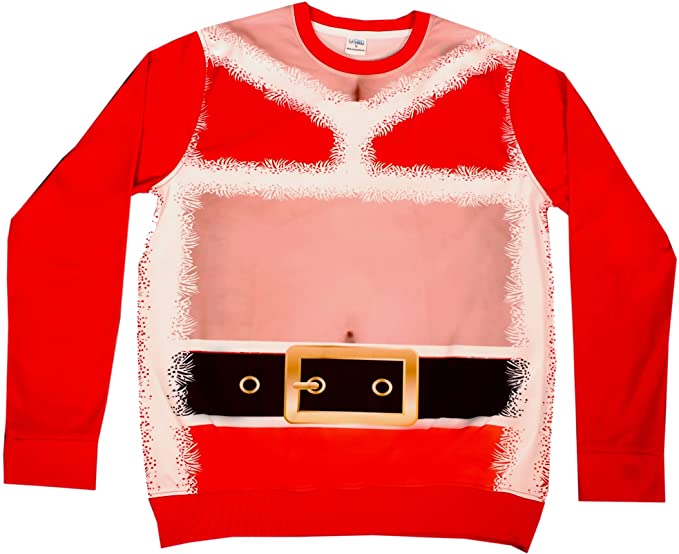Funny Santa Christmas Sweatshirt 3D printed Sweaters for women