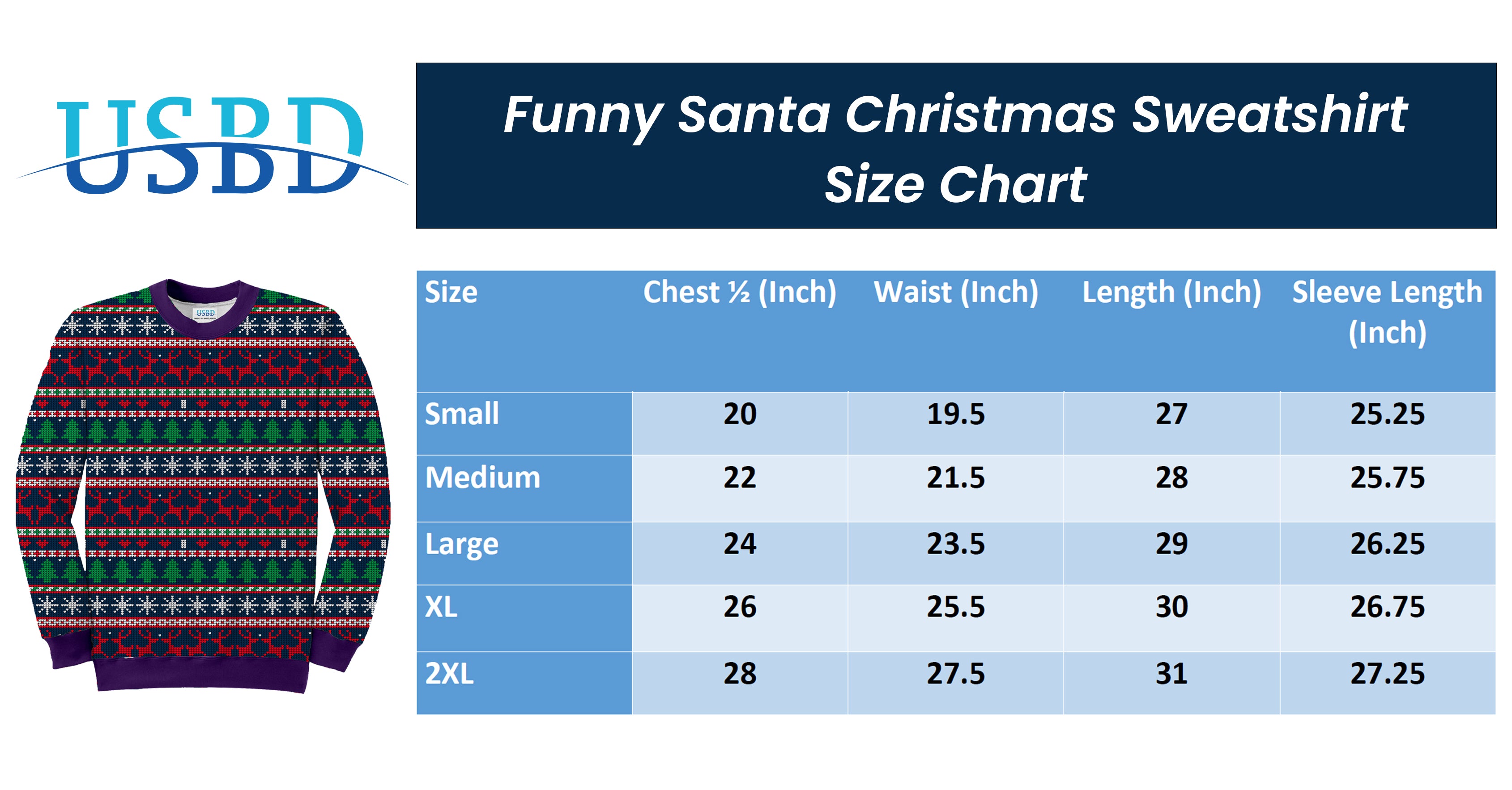 Funny Santa Christmas Sweatshirt 3D printed Sweaters for women